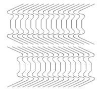WangCang 120 mollette per serra, in acciaio inox, dimensioni 85 x 30 mm, clip a molla in vetro, clip in filo metallico, per fissaggio serre (120)