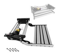 WANGCEPLSD Gradino Camper Elettrico, Gradino Camper a Scomparsa, Portata Fino a 200 kg, Motore con Grado di Impermeabilità IP67, Antiscivolo, 12 V, Pieghevole Regolabile