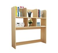 WANGCEPLSD Scaffale Scrivania per Dormitorio, Organizzatore Scrivania in Pino a 3 Strati, per Monitor da 27 Pollici, Il Retro e Scavato per Facilitare Il Passaggio Dei Cavi(115cm/45in)