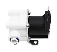 WANGCL 1/4 "Elettrovalvola Elettrovalvola Acqua 12V Elettrovalvola Elettrovalvola Elettrovalvola di plastica per Acqua Dispenser Acqua Aria Acqua Olio