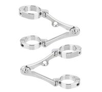 WANGCL 1 paio di supporti per fari per moto adatti per forcelle da 39-41 mm
