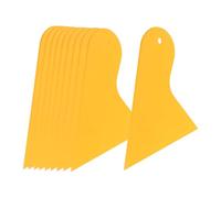 WANGCL 10 Pezzi Raschietto in Plastica Per Rimuovere Decalcomanie E Adesivi, Spatola in Plastica Per Applicare Riempitivi, Stucchi, Smalti, Calafataggi E Vernice