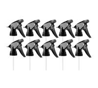 WANGCL 10 Pezzi Standard 28/400 boccette Spray per Collo di Ricambio, riutilizzabili, Resistenti nebulizzatori e spruzzatori di Flusso (Nero)