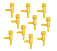 WANGCL 10Pcs valvola di Controllo del Tubo dell'Aria valvole Acquario Regolabile Flusso d'Aria regolatore valvola per Serbatoio di Pesce