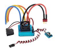 WANGCL 120A Brushless ESC Regolatore di velocità elettronico compatibile con motori induttivi o non induttivi Supporto TURBO Fit per RC Telecomando Drone RC Auto/Camion/Crawler