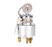 WANGCL 12V Interruttore di accensione Blocco accensione Interruttore di avviamento del Motore Bobina di accensione per Auto con 2 Chiavi per Auto Moto Barche