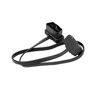 WANGCL 16 Pin Maschio a Femmina OBD2 Cavo di prolunga Adattatore diagnostico Adatto per Auto Auto (60 cm)