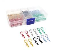 WANGCL 180 PZ 6 Colori RC Body Clips R Pins Parti in Acciaio Inox per 1/8 1/10 1/12 Scala Traxxas Axial Arrma Rc4wd Redcat