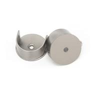 WANGCL 2 pz Staffa di Incasso Supporto per Tenda Supporto per Tenda Pole Staffa Montaggio A Parete 28mm