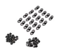 WANGCL 20 Pcs Ganci Per Lacci Da Scarpe Fibbie Per Lacci Rivetti In Pelle Doppio Rivetto Decorazione Per Riparazione Scarpe Da Trekking Arrampicata Lavoro Stivali Da Montagna Esterni