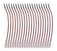 WANGCL 20PCS LED Modello 5V 3mm LED Luci Modello per DIY Miniatura Casa Mini Giardino Modello Treni RC Auto - Bianco Caldo