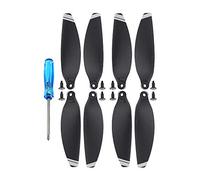 WANGCL 2Pairs Drone Eliche per DJI Mavic Mini, Eliche a Basso Rumore Potente Spinta Mini Drone Accessori - Finiture Argento