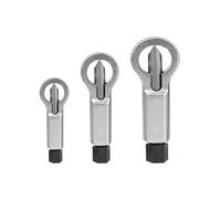WANGCL 3 Pezzi Strumento di rimozione del Dado Splitter per estrattore per Rimuovere Il Dado danneggiato 9-12 mm/12-16 mm/16-22 mm