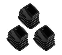 WANGCL 3 Piedini in Gomma Per Batteria, Per Supporto E Supporto Per Piatti, Parti Di Percussione, Neri