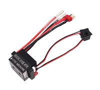 WANGCL 320A Spazzolato ESC Motore Spazzolato Regolatore di Velocità Elettrico con T Plug BEC Uscita 5.6V/2A per Tamiya RC Auto Monster Truck Crawler Truck RC Barca