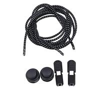 WANGCL 4 Paia di Lacci Elastici Senza Allacciatura con Dispositivo di Blocco Lacci Regolabili in Gomma Senza Lacci per Scarpe Adatte per Adulti e Bambini Stivali da tavola e Scarpe Casual