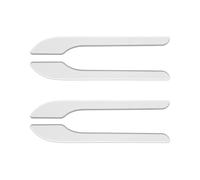 WANGCL 4 pz/Set Coperchio Maniglia Porta Bianca per Tesla Model 3 Model Y 2017-2021 Accessori Esterni Auto Adesivo Protettivo in plastica ABS, Nero
