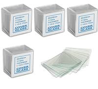 WANGCL 400 vetrini coprioggetto per microscopio per Laboratori di educazione Biologica per Studenti -22 mm x 22 mm