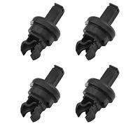 WANGCL 4PCS Clip per Scaffale per Pacchi 79916JD00A Fissaggi di Fermo per Stampaggio in Plastica Nera per Nissan Qashqai 2007-2019
