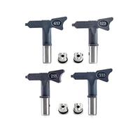 WANGCL 4PCS Spray Paint Ugelli Reversibile Airless Spruzzatore Punta Pistole A Spruzzo Accessori Macchina per Spruzzatori per Vernice Airless-215/315/417/523