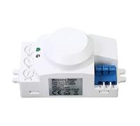 WANGCL 5,8 GHz HF sistema LED microonde sensore di movimento 360 gradi sensore di movimento sensore di movimento KKRper