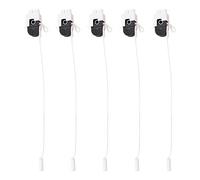 WANGCL 5 PZ Pull Cord Interruttore ON/OFF 2A 250 V AC Doccia Pull Cord Interruttore Luce Interruttore Pull Cord per Tabella/Pavimento/Parete/Lampadario