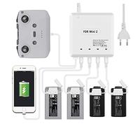 WANGCL 6 in 1 Caricabatteria Caricabatterie Intelligente Hub Stazione di Ricarica per DJI Mini 2/Mini SE Drone