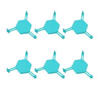 WANGCL 6 Organizer per Tazze da caffè e portaoggetti da Cucina, Organizer espandibile impilabile per Tazze da tè e Tazze da caffè, Risparmiare Spazio (Blu)