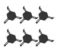 WANGCL 6 Organizer per Tazze da caffè e portaoggetti da Cucina, Organizer impilabile espandibile per Tazze da tè e Tazze da caffè per Risparmiare Spazio (Nero)