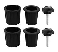 WANGCL 6 Pezzi Base Ombrello Stand Foro Anello Tappo Coperchio e Tappo Patio Ombrello Sedia Stand Parti di Ricambio