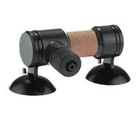 WANGCL Atomizzatore di CO2 per Acquario, in plastica Nera per Acquario, raffinatore di anidride carbonica, Tubo di Ceramica, Semplice atomizzatore di CO2, Accessorio per acquari