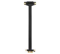 WANGCL Cavo di prolunga PCIE 3.0 Cavo di prolunga 36PIN 1X Scheda di Estensione PCI Express 1X da 90 Gradi per Chassis 1U 2U