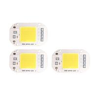 WANGCL Chip LED 50W AC220V ad Alta Potenza e Tensione - COB Dimmer Lampada Perline Sorgente Luminosa per Uso Interno ed Esterno - 6500K