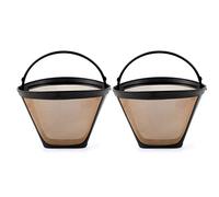 WANG onfezione da 2 filtri per caffè a Cono riutilizzabili per Ninja Dual Brew PRO compatibili con Ninja CFP301 DualBrew PRO