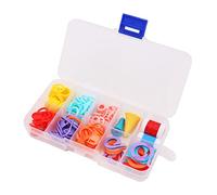 WANGCL Contatori di Fila per lavori a Maglia Accessori per Maglieria 144 Pezzi per Maglieria e Uncinetto Kit per Maglieria Forniture con contatore di Fila per Maglieria