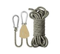 WANGCL Corde a cricchetto da 2 m, gancio a cricchetto per luci di crescita con ganci a scatto, gancio per corda regolabile e resistente per campeggio all'aperto