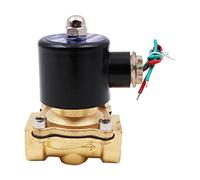 WANGCL Elettrovalvola Acqua 220V Elettrovalvola Irrigazione Elettrovalvola Normalmente Chiusa - DN20 3/4" Per Aria Acqua Olio