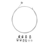 WANGCL Kit di riparazione per cavi moto, 2 pezzi, 2 m, cavo acceleratore, frizione e acceleratore, kit di riparazione per bicicletta, scooter, ciclomotore, ciclomotore