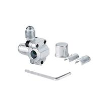 WANGCL Kit di valvole per rubinetti con piercing a proiettile Parti per frigorifero con valvole compatibili con sistema di refrigerazione HVAC adatto per tubi da 1/4", 5/16", 3/8"