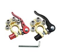 WANGCL Morsetti terminali della Batteria a sgancio rapido, M6 Positivo e Negativo Morsetti terminali per Cavi in Rame per Auto