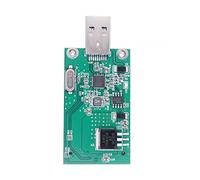 WANGCL mSATA Adattatore mSATA SSD a USB 3.0 Lettore di Dischi rigidi 50mm Mini PCIe Lettore di unità a Stato Solido convertitore