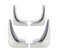 WANGCL Paraspruzzi di ricambio per Tesla Model 3 2016 2017 2018 2019 2020 Set di 4, colore: Bianco