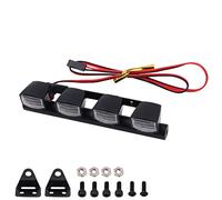 WANGCL RC Auto LED Light Bar Rc Auto Luci Tetto Luce Rc Kit Luce 4LED 100mm per 1/10 RC Auto Telecomando Monster Truck RC Crawler Compatibile con TRX4 90046 SCX10