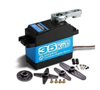 WANGCL Servomotore Digitale Coreless ad Alta Coppia da 35 kg Servo in Metallo Impermeabile in Acciaio Inossidabile Servo per Auto Robot RC (Angolo di Controllo 270)