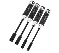 WANGCL Set di cacciaviti a bussola esagonale, 4 pezzi, kit di attrezzi per auto Rc, set di strumenti di riparazione per RC auto cingolate Monster Trucks - 4,0 mm 5,5 mm 7,0 mm 8,0 mm