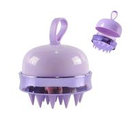 WANGCL Spazzola massaggiante per cuoio capelluto in silicone 2 in 1, per shampoo, doppia faccia, per uso asciutto e bagnato (favorisce la crescita dei capelli, riduce la forfora)
