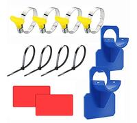 WANGCL Staffe di Supporto per Tubo da Piscina Fuori Terra con Nastro e Fascetta per Evitare cedimenti di Tubi, Accessori (2 Blu)