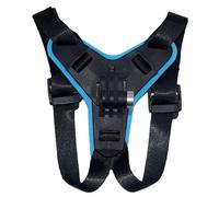 WANGCL Supporto per fissaggio al mento per casco da moto Supporto per mento per casco per Gopro Hero 8/Hero 7/Hero 6/Hero 5/Yi/SJ Cam -Blue