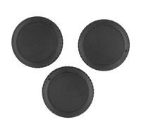 Wangcmcol 3 set copriobiettivo per fotocamera Coperture protettive professionali antipolvere per il corpo anteriore Copriobiettivo posteriore per accessori per fotocamera