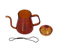 Wangcmcol Bollitore con beccuccio lungo, grande capacità, resistente al calore, facile da pulire, caffettiera a bocca lunga (caffè)